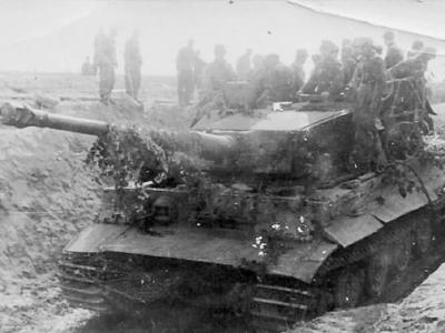 Late Tiger tank Italy