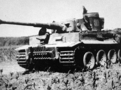 German Tiger I tank number 300 of schwere Panzer Abteilung 503