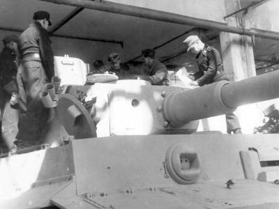 Heavy tank Tiger I of the Schwere Panzer Abteilung 505