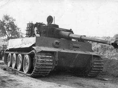Panzer VI Tiger of Schwere Panzer-Abteilung 504, Ponte Dirillo Sicily