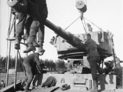 Tiger tank turret