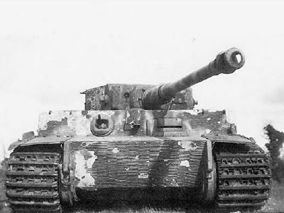 Tiger I „231” of Schwere SS-Panzer-Abteilung 102 with zimmerit
