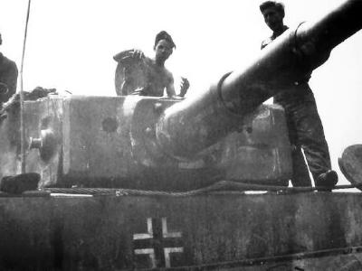 Tiger I tank turret 3