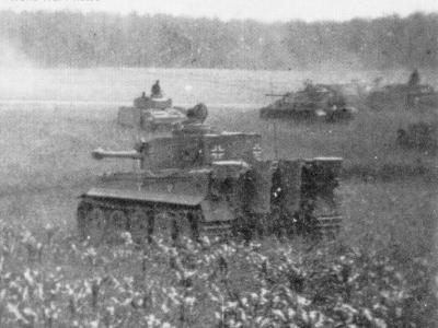 Tiger of schwere Panzerabteilung 503 in action, 1943