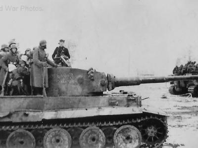 Tiger tank „123” of the of Schwere Panzer-Abteilung 505