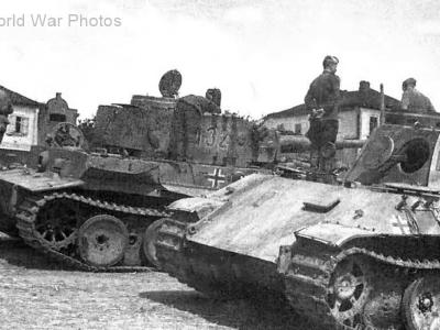 Captured Panther Ausf D and Tiger „132” of the Schwere Panzer Abteilung 503, Summer 1943