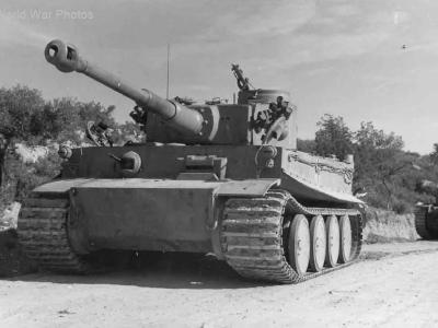 Afrika Korps Tiger tank 141 of Schwere Panzer Abteilung 501