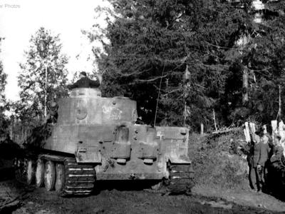 Tiger tank 111 of the schwere Panzer-Abteilung 502, Fall 1942