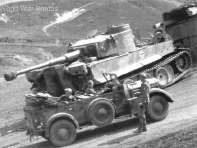 Tiger tank 114 of Schwere Panzer Abteilung 503 1943