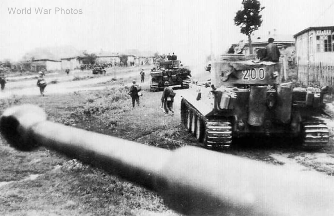 Tiger tank „200” of the schwere Panzer-Abteilung 503