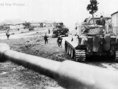Tiger tank „200” of the schwere Panzer-Abteilung 503