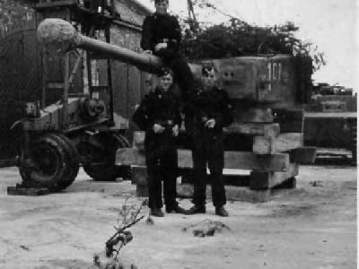 Tiger tank „101” of the schwere Panzer-Abteilung 504 in Italy