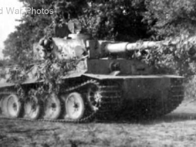Tiger tank „312” of the Schwere Panzer Abteilung 505