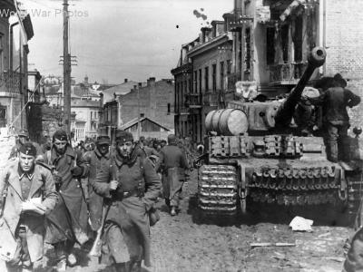 Tiger of the schwere Panzer Abteilung 509, Tarnopol 1944