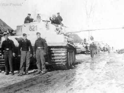 Panzer VI Tiger „821” of SS-Panzer Grenadier-Division „Das Reich”