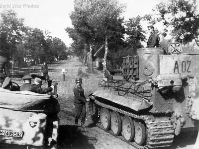 Tiger „A02” of the Panzer Grenadier Division Grossdeutschland