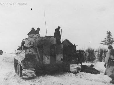 Tiger „II” of schwere Panzer Abteilung 502, 1942/43