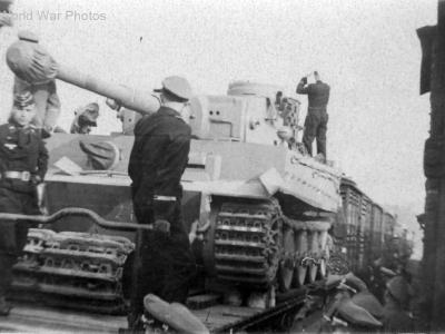 Tiger tank of the Grossdeutschland