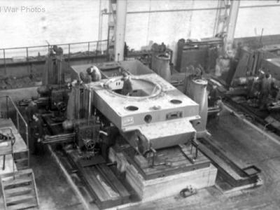 Assembly line at the Henschel factory 9