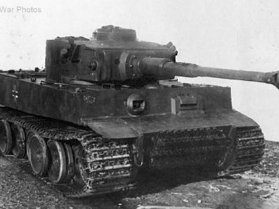 Captured Tiger 121 of the of the Schwere Panzer Abteilung 502 2