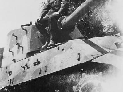 Captured German Tiger 2 tank of the Schwere SS Panzer-Abteilung 501. Tank number 008.