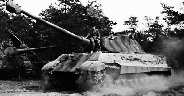 Tiger 2 tank porsche turret 2 | World War Photos