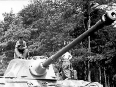 King Tiger tank of the schwere panzer abteilung 503. Tank number 301. France 1944