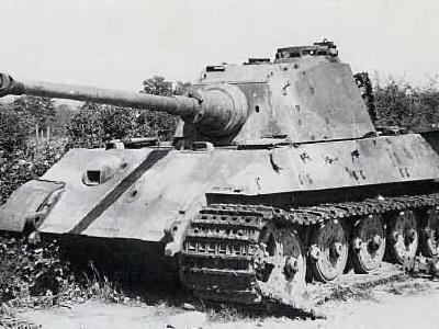 King Tiger tank, number 312, of the schwere SS Panzer Abteilung 501