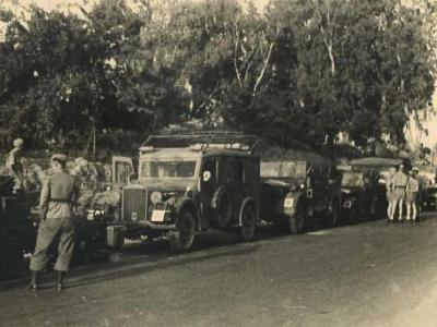 Afrika korps conwoy pkw lkw trucks