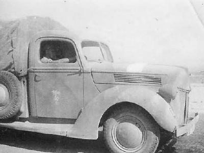 Captured british ford truck in afrika korps service