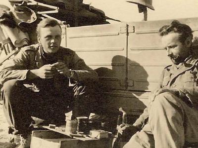 Dak in afrika and vw kubelwagen