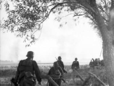 Grossdeutschland 0132 09A Russland Mitte Soldaten der Division