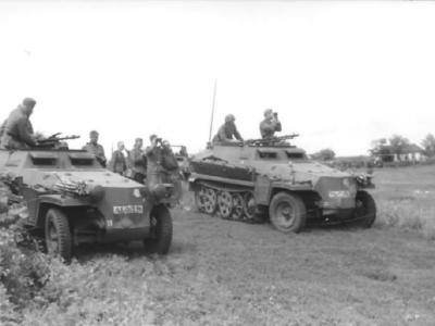 Grossdeutschland 748 0100 33 Russland Schutzenpanzer Division