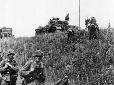 Grossdeutschland B21589 Russland Bereitstellungsraum wird bezogen