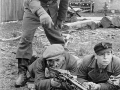 Grossdeutschland J30792 Ausbildung des Volkssturms