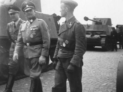 Josef Dietrich in France LAH 1942