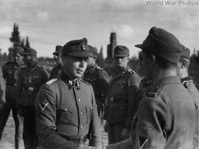 SS Hauptsturmfuhrer of the 6th SS Mountain Division