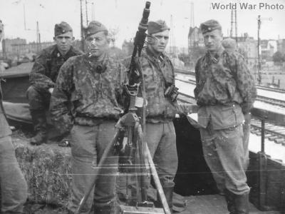 Soldiers of the SS Division Leibstandarte SS Adolf Hitler