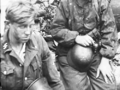 Waffen-SS troops during Warsaw Uprising