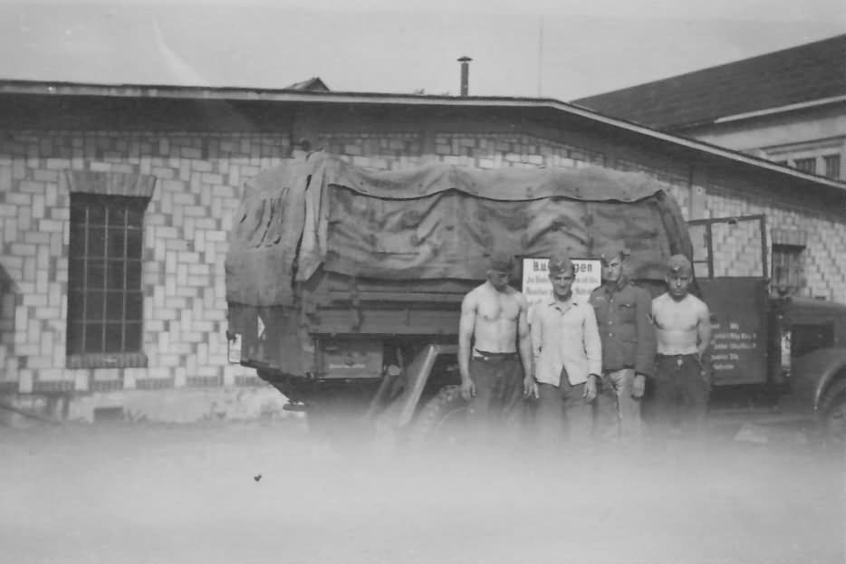 Magirus type M 206 of the 2nd Panzer Division Pioneers