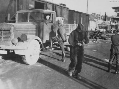 Büssing-NAG Type Typ 400 Bahnhof Minsk 1943