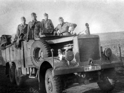 Einheitsdiesel ww2 wehrmacht truck