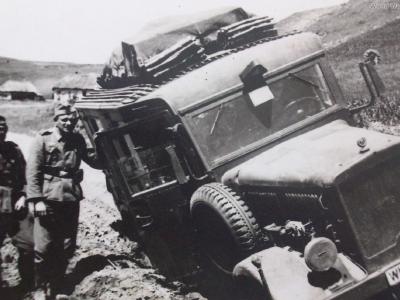 Fernsprech Betriebskraftwagen Kfz 61 Sewastopol 1942