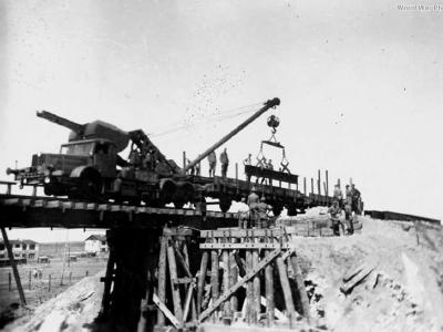 Faun LK5 crane in action