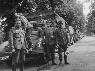 Captured French Berliet type VDCN WH714031