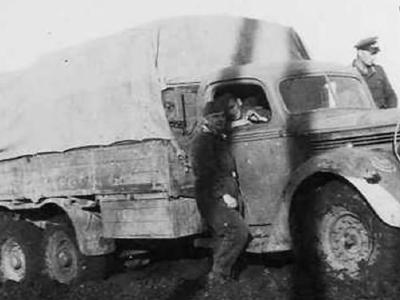 British Ford truck type E 817 T 6 x 4