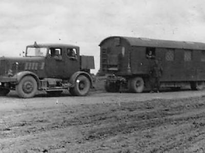 German heavy tractor Hanomag SS100