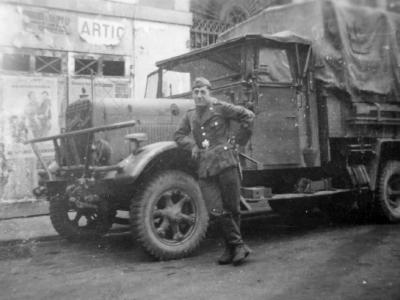 Henschel 33 Luftwaffe truck France 1940