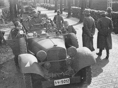 Mercedes-Benz type 320 WK SS-9012 of the Waffen SS