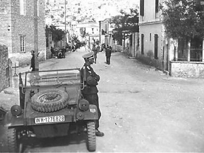 Kubelwagen WH-1276828 of the 22 Infanterie Division